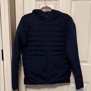Lululemon Men's Navy Hooded Jacket
